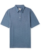 Faherty - Movement Stretch Pima Cotton and Modal-Blend Jersey Polo Shirt - Blue