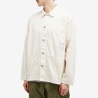 Neighborhood Men's Coverall Jacket in White