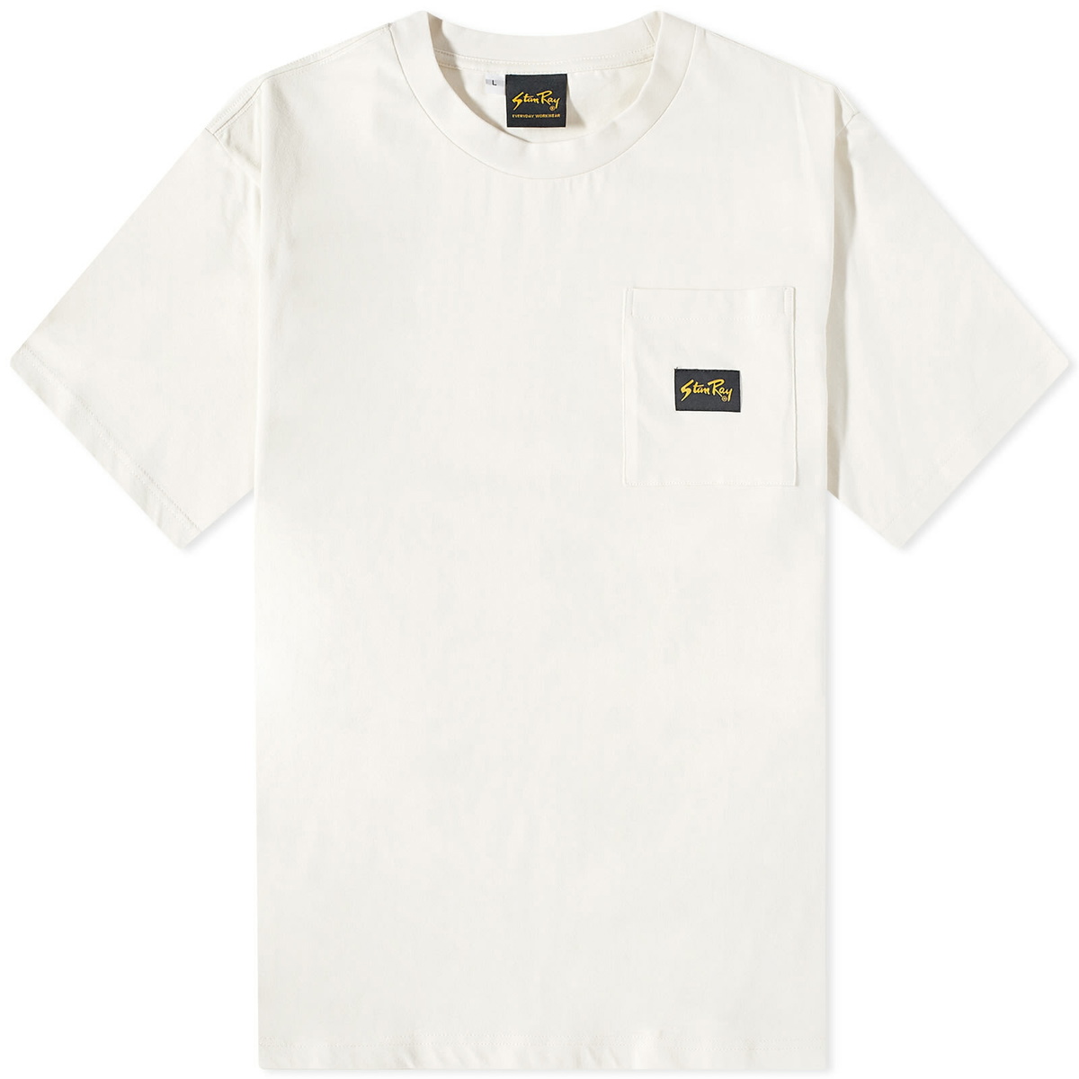 Stan Ray Men's Patch Pocket TShirt in Natural Stan Ray