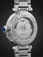 Cartier - Pasha de Cartier Automatic 41mm Stainless Steel and Alligator Watch, Ref. No. WSPA 0009