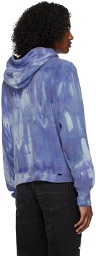 AMIRI Blue & Purple Tie-Dye Hoodie