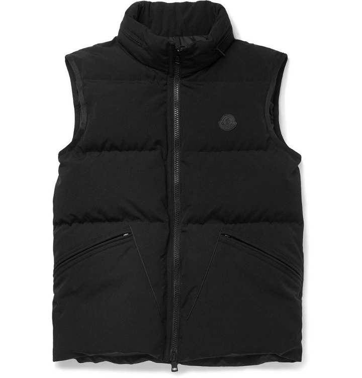 Photo: Moncler - Lognan Quilted Shell Hooded Down Gilet - Men - Black