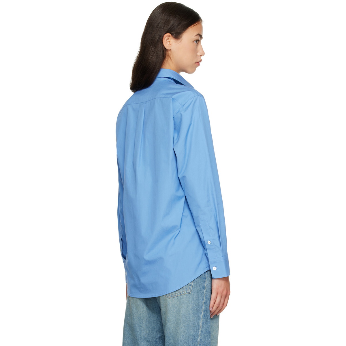 A.P.C. Blue Kayla Shirt