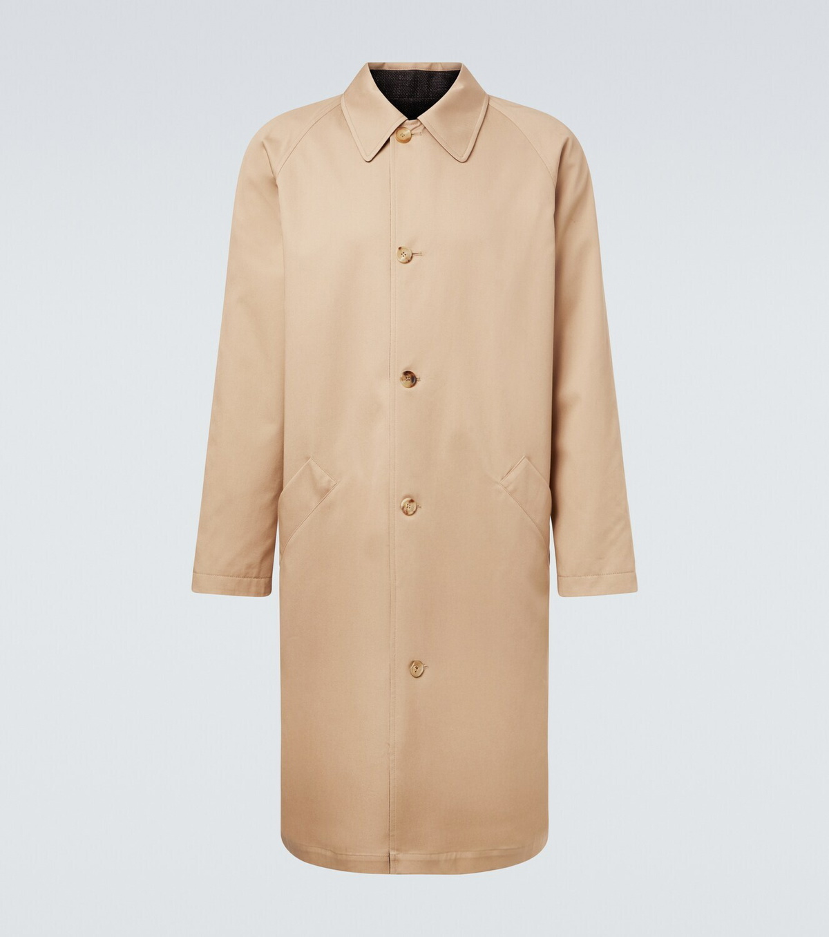 Gabriela Hearst Cotton gabardine trench coat