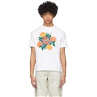 Botter White Orange Silkscreen Print T-Shirt