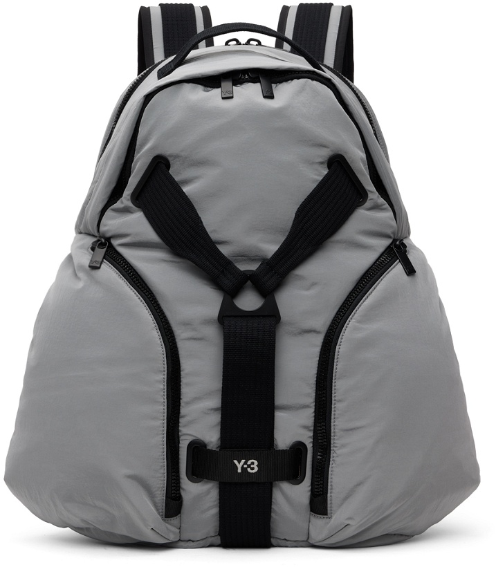 Photo: Y-3 Gray Utility Backpack