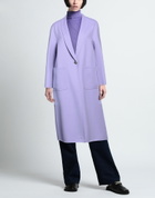 Agnona Womens Overcoat & Trench Coat Mauve