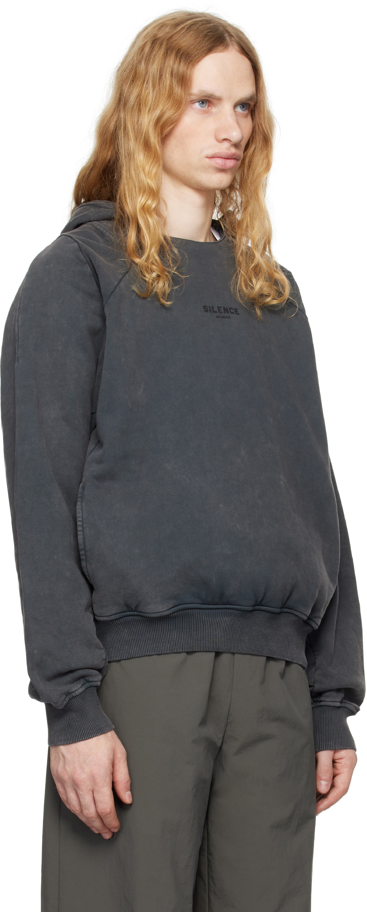 Han Kjobenhavn Gray Raglan Hoodie