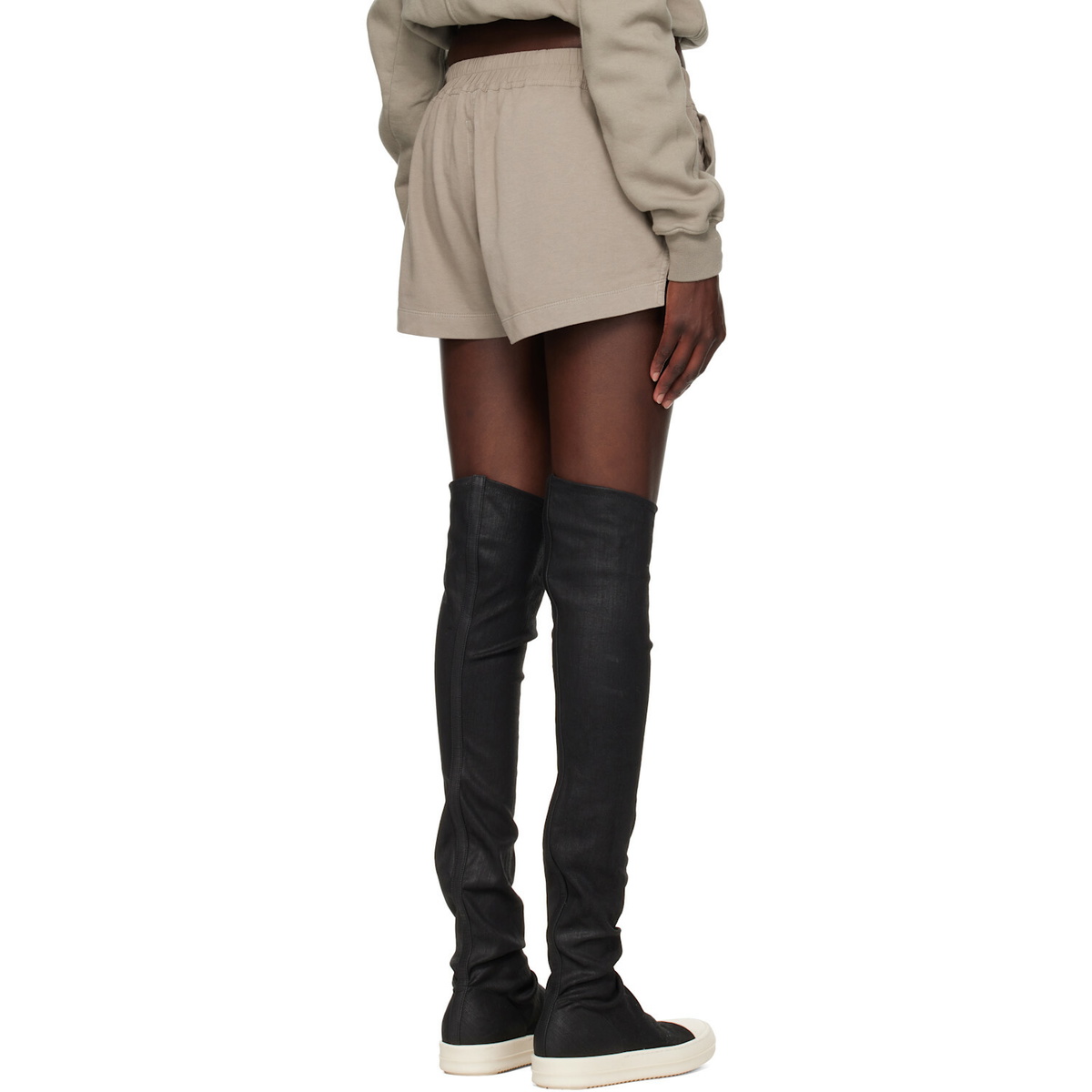 Rick Owens DRKSHDW Gray Tower Fog Boxers Shorts