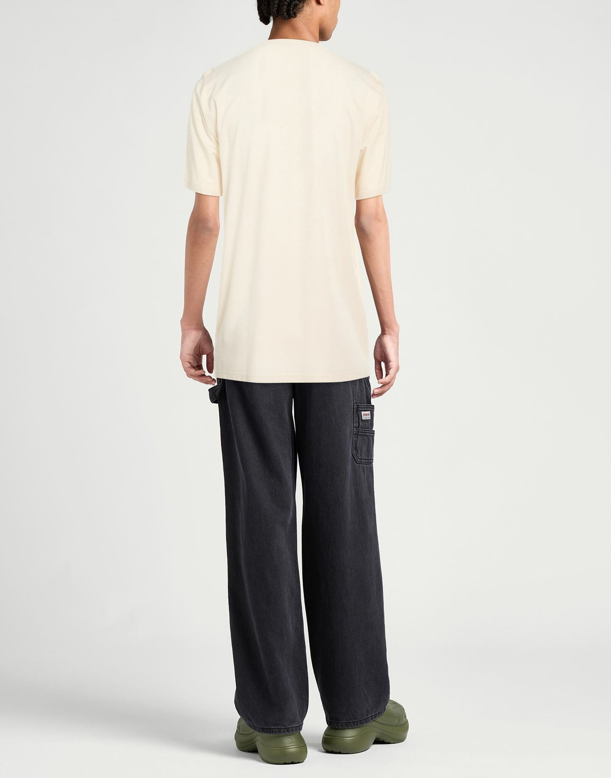 Ea7 Mens T-shirt in Beige