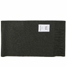 Norse Projects Men's Moon Lambswool Scarf in Beech Green