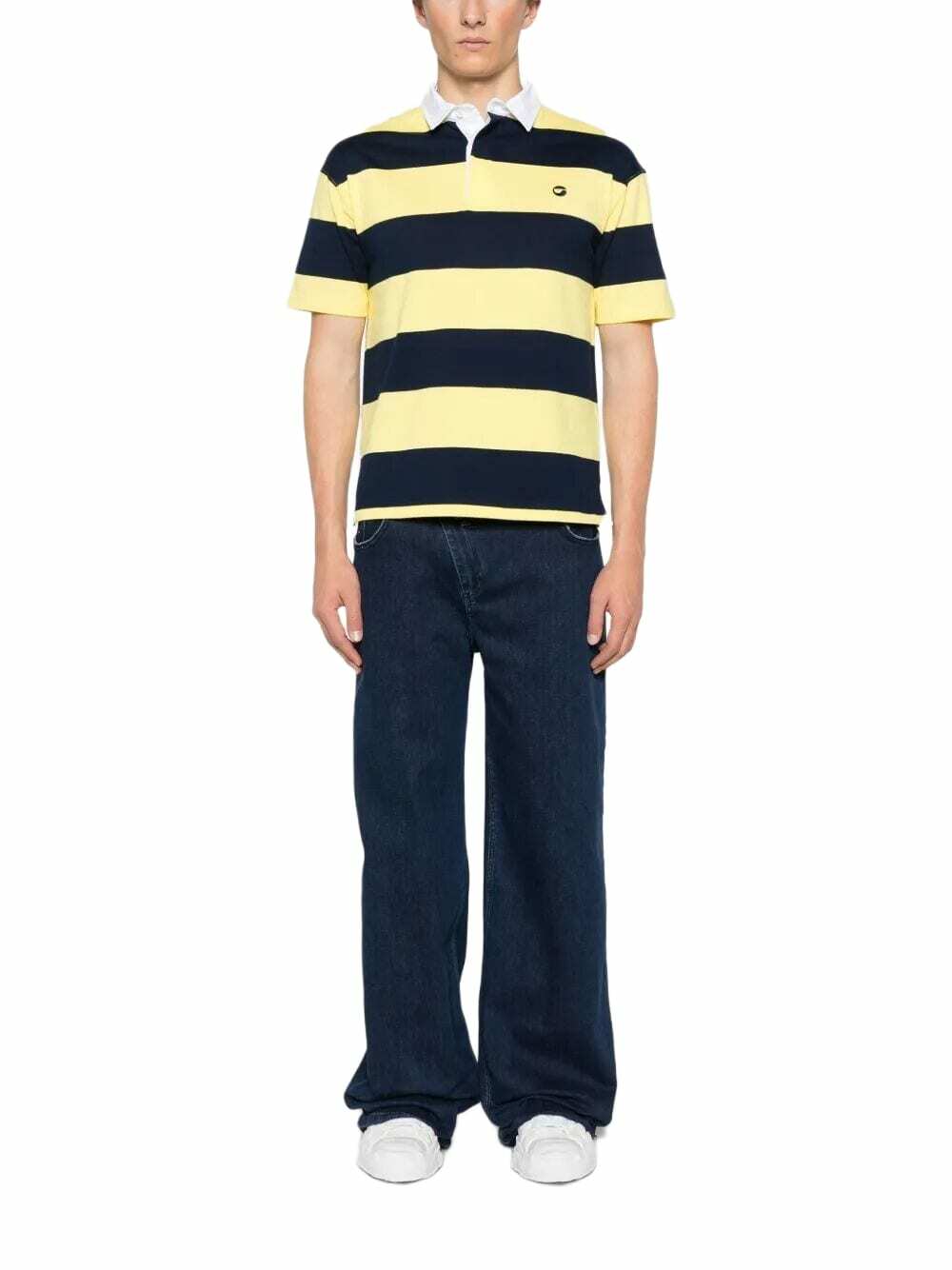 Coperni Striped Polo Top