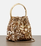 Jimmy Choo Bon Bon Small embellished bucket bag