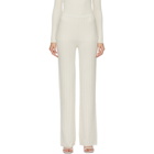 Toteme Off-White Cour Lounge Pants