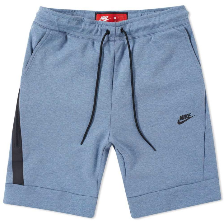 Photo: Nike Tech Fleece Short Blue