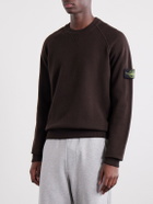 Stone Island - Virgin Wool-Blend Sweatshirt - Brown