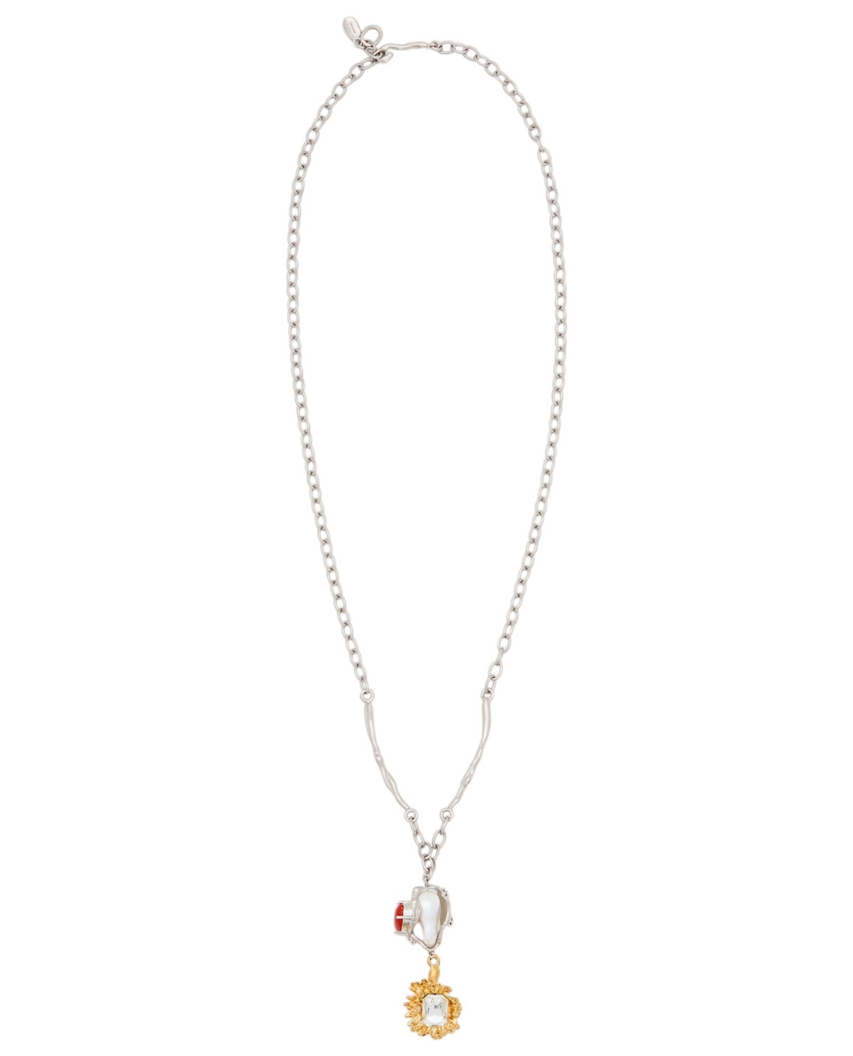 Marni Cat-Shaped Pendant チェーンネックレス シルバー Cat-shaped pendant chain necklace | Marni