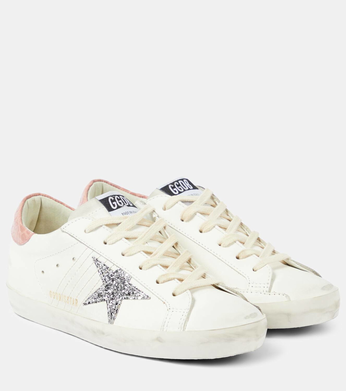スニーカー Golden  Deluxe Brand Super-Star Sneakers Golden Goose Super-Star leather sneakers Golden Goose Deluxe