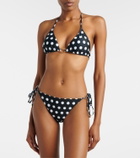 Alexandra Miro Alex polka-dot bikini bottoms
