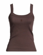 By Malene Birger Womens Tank top Dark in Brown