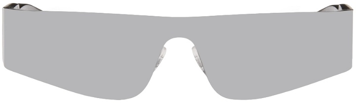 Photo: Balenciaga Silver Mono Sunglasses