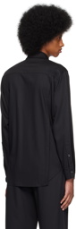 rito structure Black Tuck Shirt