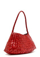 Dragon Diffusion Rosanna Woven Leather Shoulder bag - Red - One Size