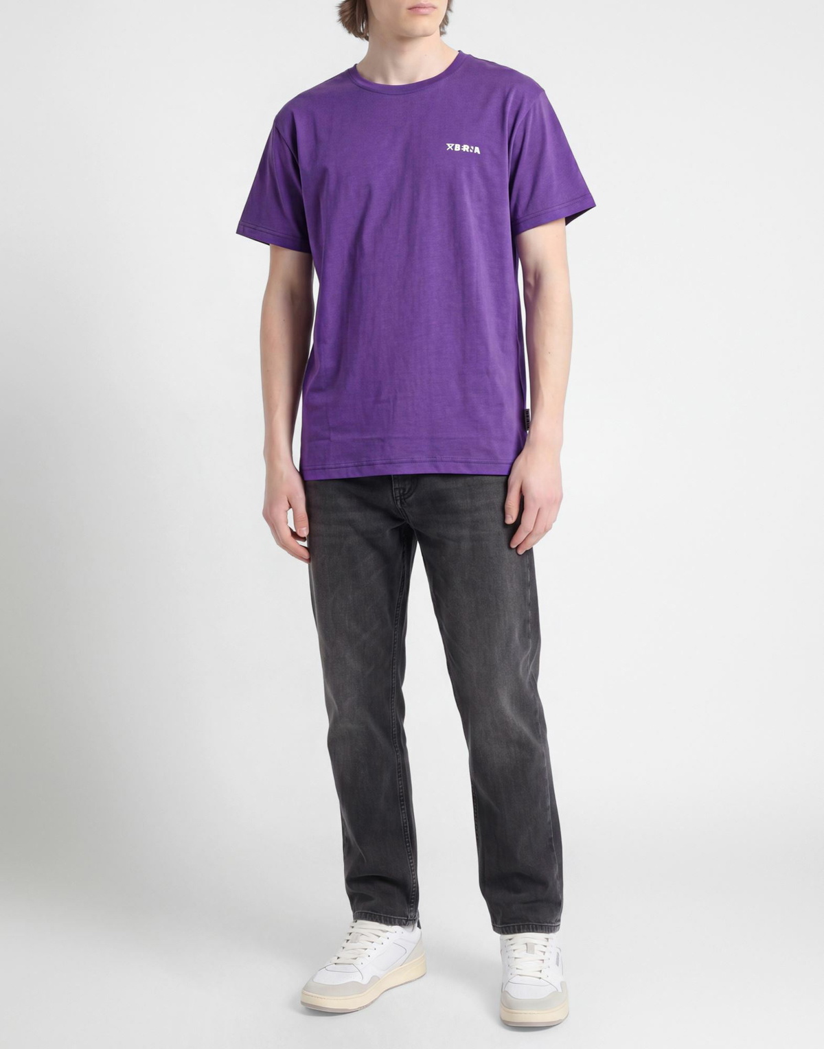 Berna Mens T-shirt in Purple