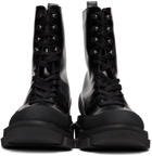both Black Gao High Lace-Up Boots