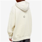 ALYX Women's 1017 9SM Printed Logo Treated Hoody in Dirty Off White