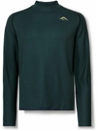 Nike Running - Trail Mock-Neck Dri-FIT T-Shirt - Green