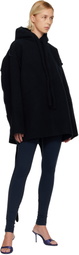 Ottolinger Navy Felted Scuba Anorak
