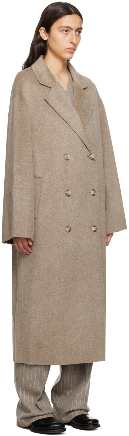 Loulou Studio Gray Borneo Coat