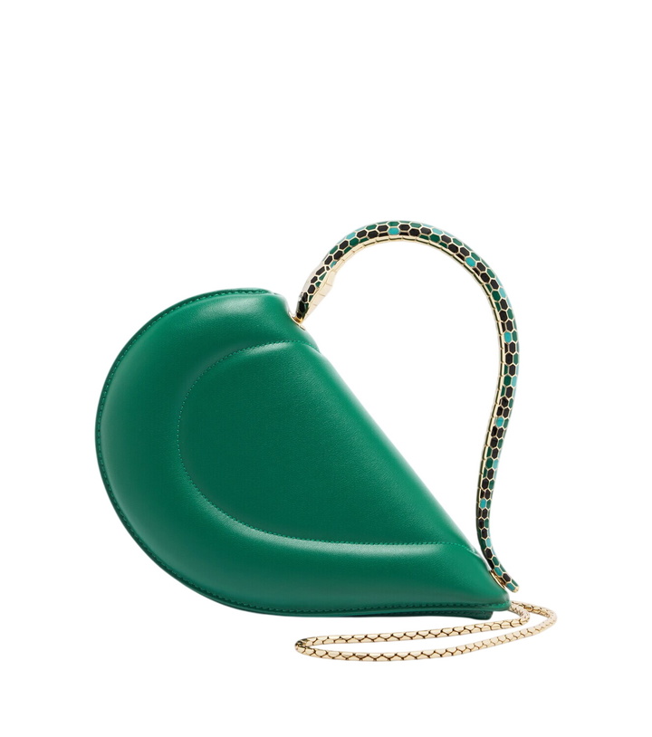 Photo: Bvlgari Serpenti Cuore 1968 leather top-handle bag