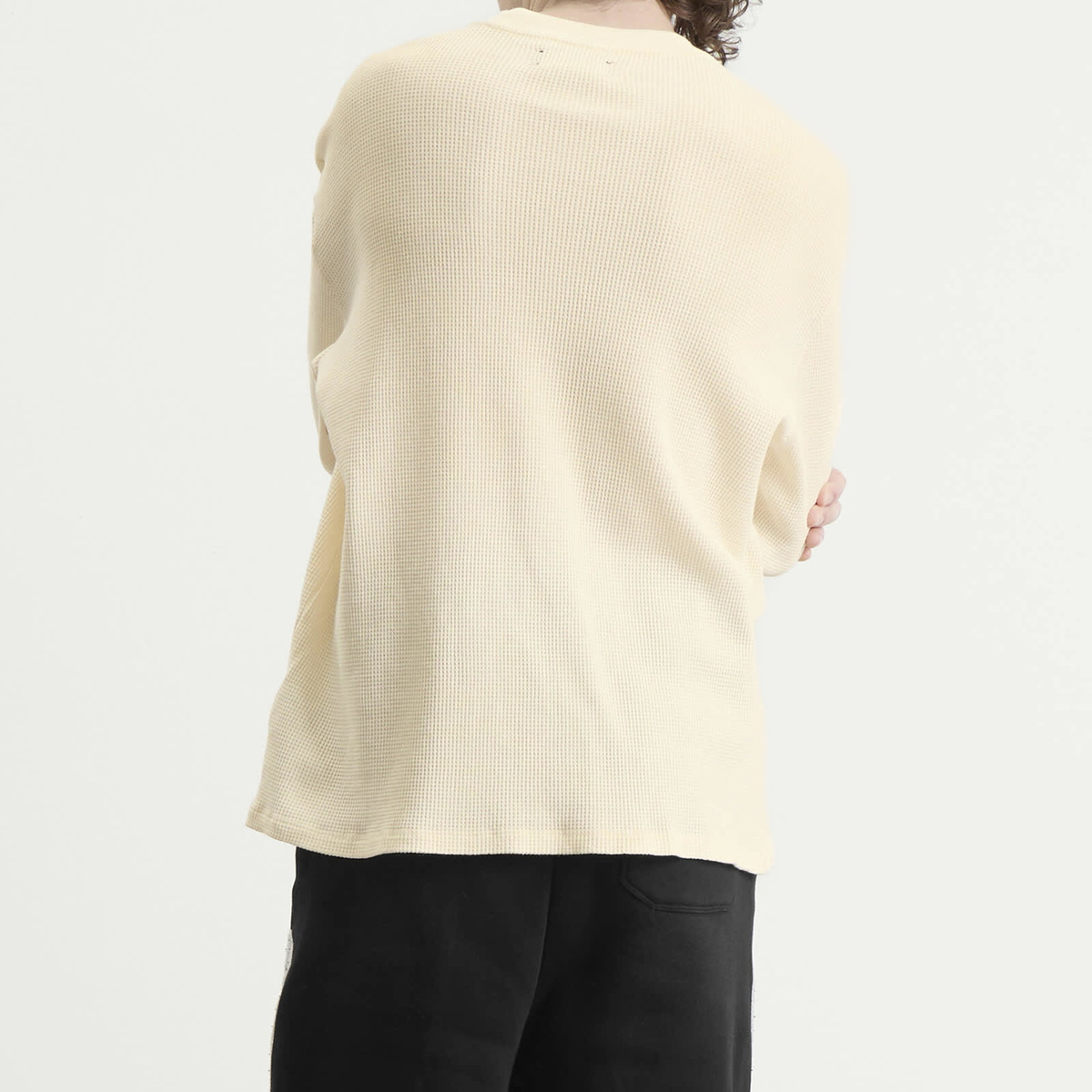 AMIRI Men's Bones Long Sleeve T-Shirt in Ivory
