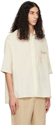 Jacquemus Off-White Le Papier 'La Chemise Cabri' Shirt