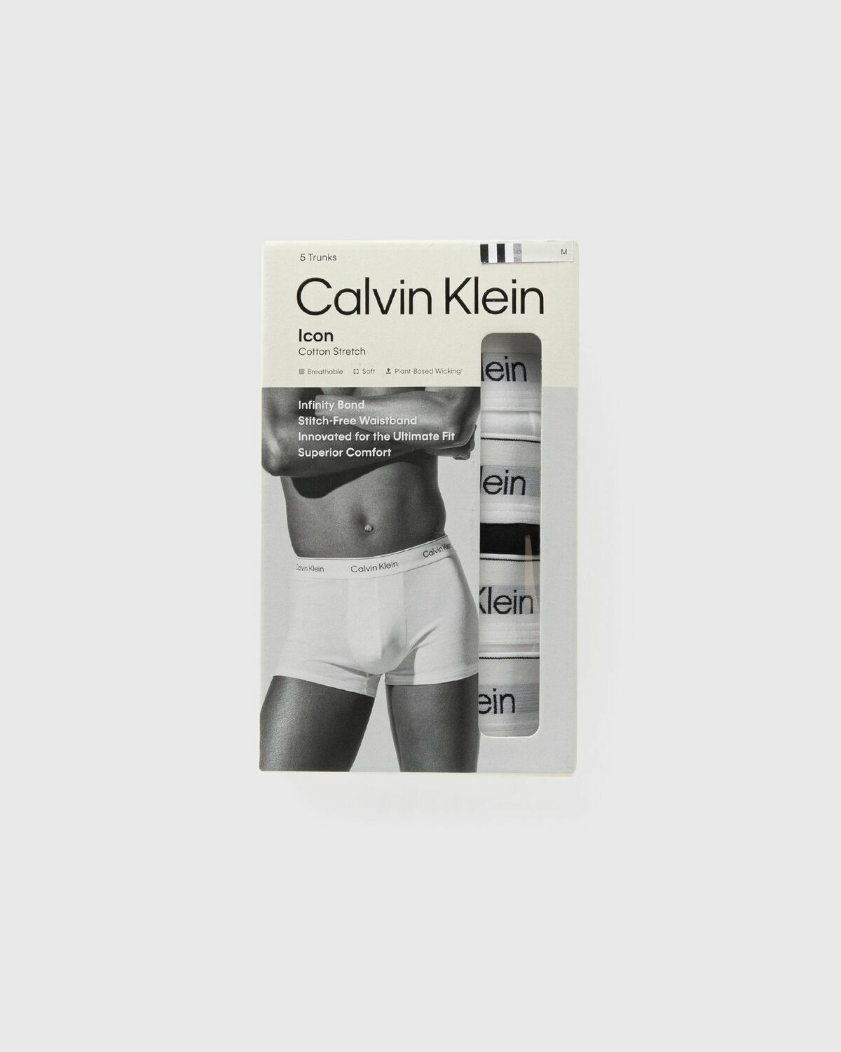 Calvin Klein Underwear TRUNK ICON COTTON STRETCH 5-PACK Multi-color Mens Boxers & Brief