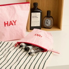 HAY Candy Mono Wash Bag - Wash Set of 3 in Light Pink 