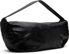 Fear of God Black Leather Large Shell Bag