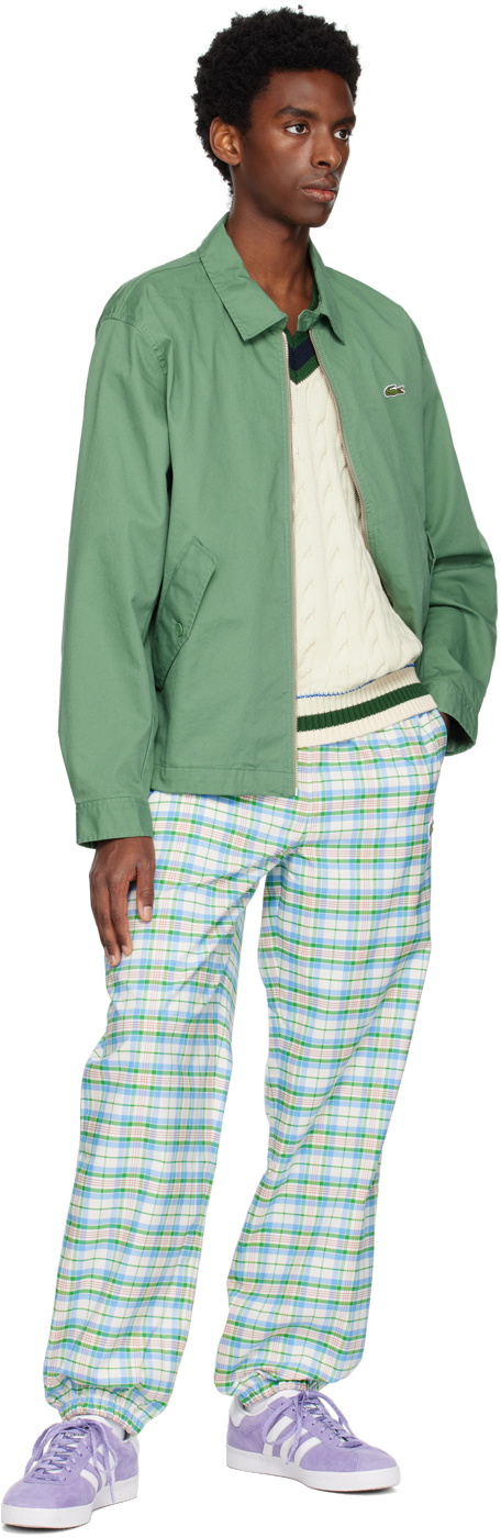 Lacoste Green Zip-Up Jacket Lacoste
