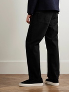 LE 17 SEPTEMBRE - Straight-Leg Denim Trousers - Black