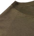 TOM FORD - Slim-Fit Knitted Silk T-Shirt - Green