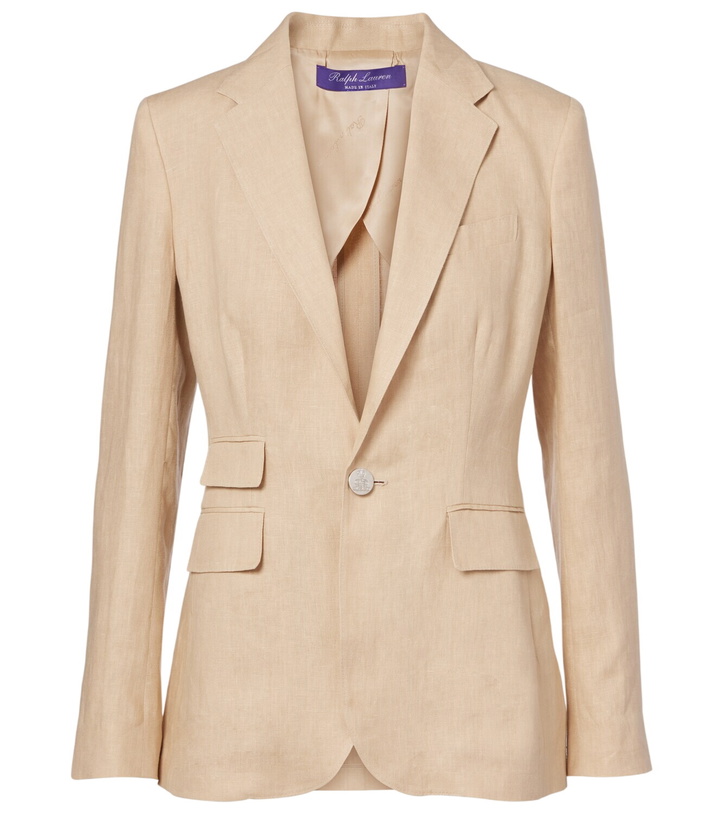 Photo: Ralph Lauren Collection Parker linen blazer