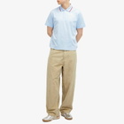 Adidas x Wales Bonner Short Sleeved Polo in Glow Blue F19