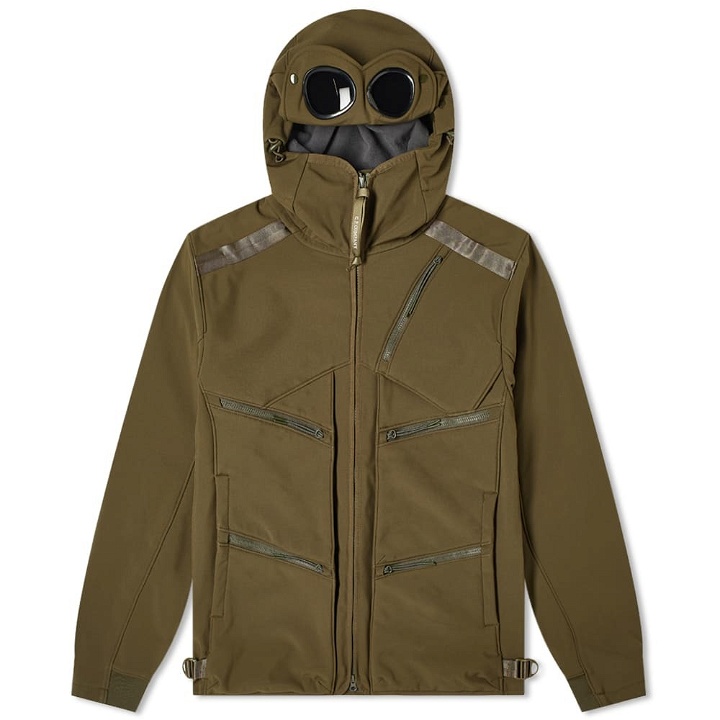 Photo: C.P. Company Tactical Soft Shell Goggle Jacket