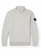 Stone Island - Wool-Blend Rollneck Sweater - Gray