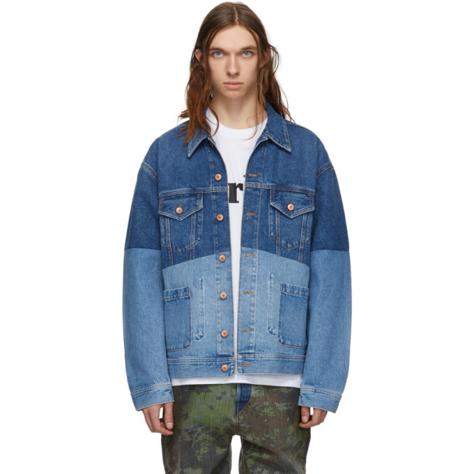 Diesel Blue Denim D-Puf Jacket Diesel