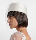 Jennifer Behr Silk-blend hat