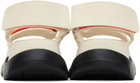 SUNNEI SSENSE Exclusive White Platform Sandals