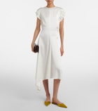Victoria Beckham Victoria satin slingback flats